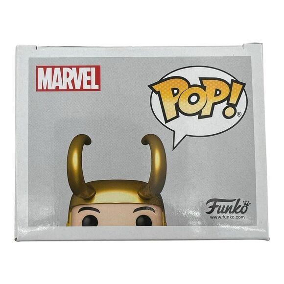 NWT Funko Pop! Marvel Classic Loki Bobble Head 902 Box Lunch Exclusive - Picture 5 of 6